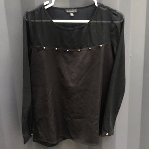 Black dress top